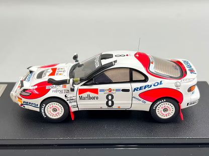 1:43 HPI 8004 Toyota Celica Turbo 4WD Safari 1992 #8 Marlboro specification