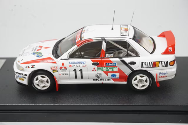 1:43 HPI 8548 Mitsubishi Mirage Lancer Evolution II Sweden 1995 #11