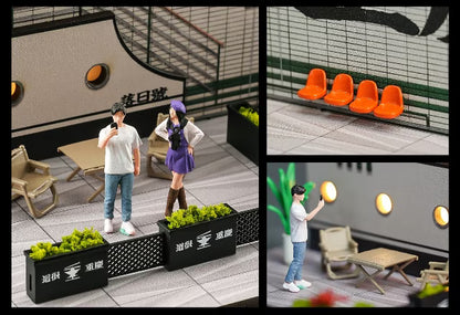 SCJ82022-A 収蔵家 Diorama 1:64 Overseas City Diorama Chongqing Popular Photo Spot