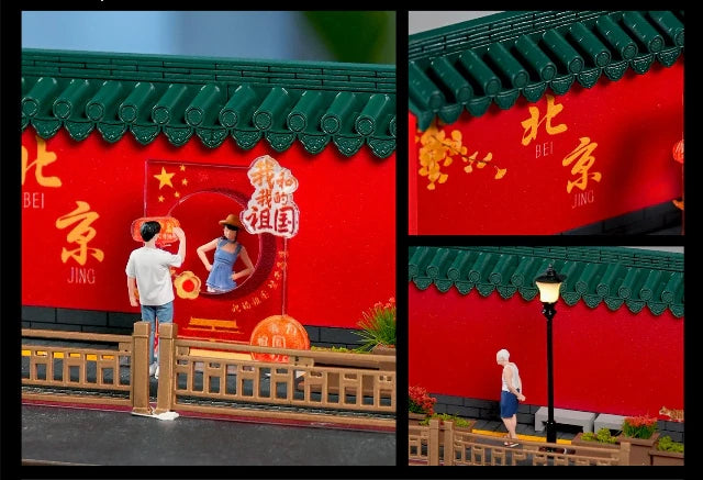 SCJ82043-A 収蔵家 Diorama 1:64 Overseas City Diorama Beijing Landscape