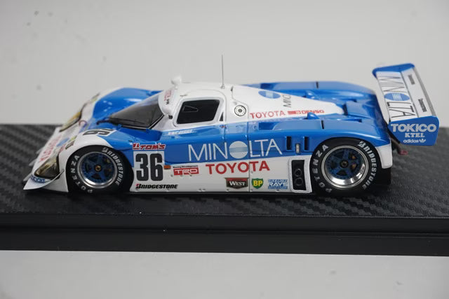 1:43 ignition model IG0296 Minolta Toyota 90C-V JSPC 1990 #36