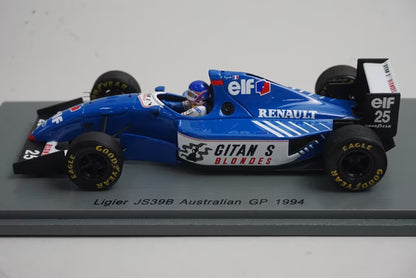 1:43 Spark S7405 Ligier JS39B Australian GP 1994 #25