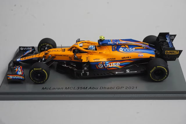 1:43 Spark S7855 McLaren MCL35M Abu Dhabi GP 2021 #4 L. Norris