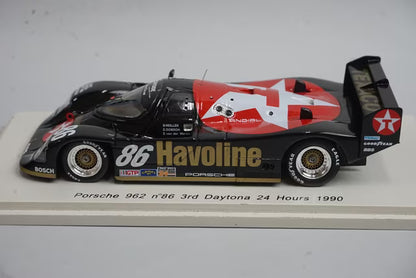 1:43 Spark S2988 Porsche 926 Daytona 24H 3rd 1990 #86 B. Wollek / D. Dobson / S. van der Merwe