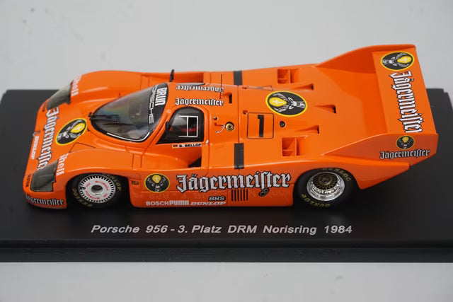1:43 Spark SB Collection Custom Porsche 956-3. Platz DRM Norisling 1984 #1 S. Belloff Jägermeister