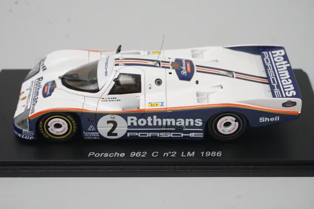 1:43 Spark S0924 Porsche 962C Le Mans 1986 #2 Rothmans specification