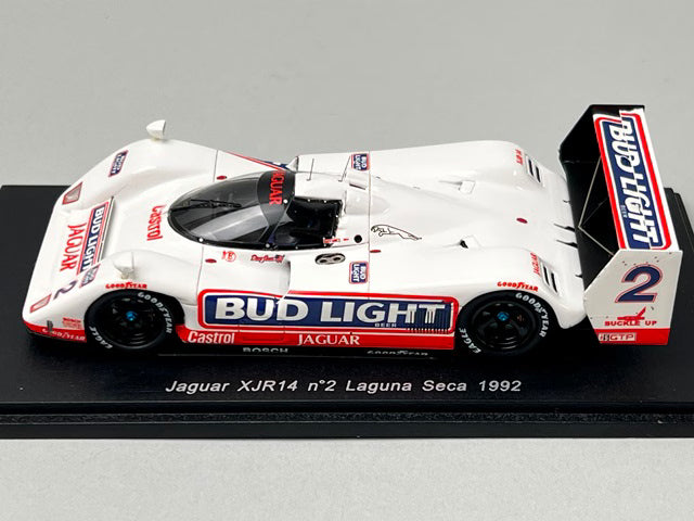 1:43 Spark S0776 Jaguar XJR14 Laguna Seca 1992 #2 D. Jones