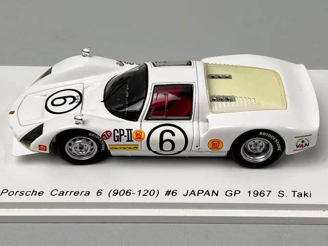 1:43 Spark SKB43026 Kidbox Custom Porsche Carrera 6 (906-120) Japanese GP 1967 #6 Shintaro Taki