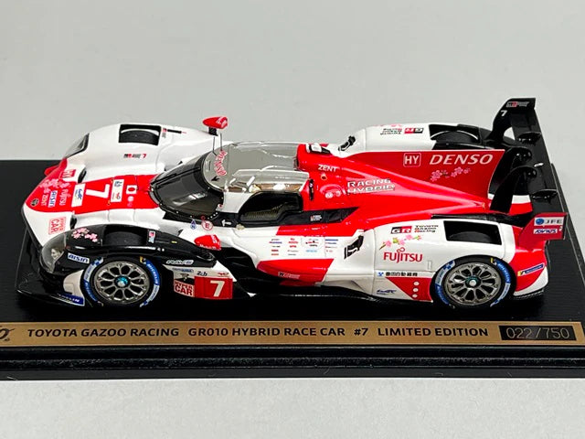 1:43 Spark TBMCE-NGR23-07 TGR Custom Toyota Gazoo Racing GR010 Hybrid Race Car #7