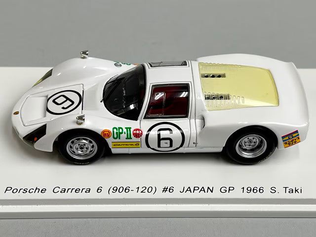 1:43 Spark SKB43024 Kidbox Custom Porsche Carrera 6 (906-120) Japanese GP 1966 #6 Shintaro Taki
