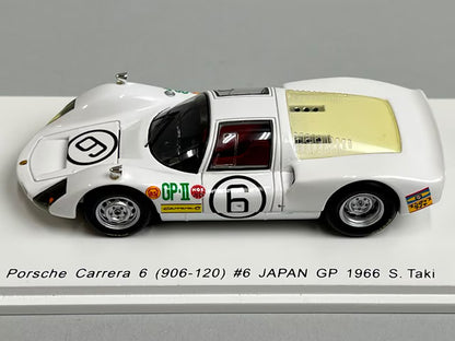 1:43 Spark SKB43024 Kidbox Custom Porsche Carrera 6 (906-120) Japanese GP 1966 #6 Shintaro Taki