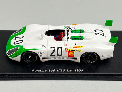 1:43 Spark S1975 Porsche 908 Le Mans 1969 #20 J. Siffert / B. Redman