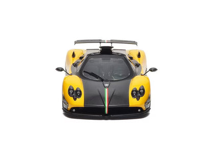 [ Pre-order ] 850613001 BBR 1:18 Pagani Zonda cinque Roadster full open Giallo Ginevra - BASIC PACK