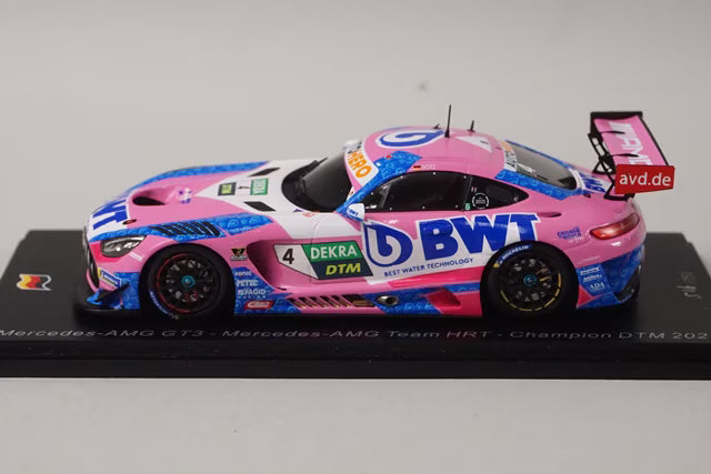 1:43 Spark SG790 Mercedes-AMG GT3 #4 Mercedes-AMG Team HRT Winner DTM 2021 Maximilian Gotz