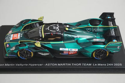 1:43 Spark S9254 Aston Martin Valkyrie Hypercar THOR Team Le Mans 24H 2025 #007 H. Tinknell / T. Gamble / R. Gunn