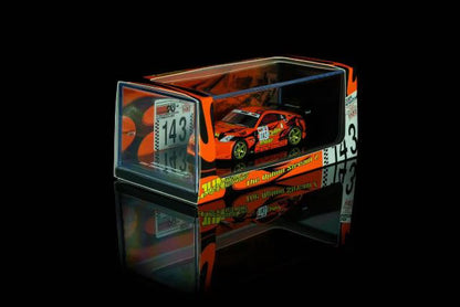 [ Pre-order ] M63851 MOTORHELIX 1:64 Nissan Fairlady Z (Z33) Option Stream Z #143 Daijiro Inada Orange