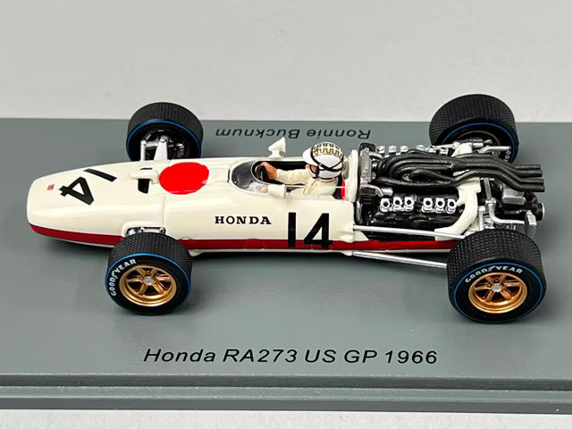 1:43 Spark S6220 Honda RA273 US GP 1966 #14 R. Bucknum