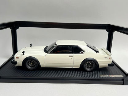 1:18 ignition model IG1080 Nissan Skyline 2000 GT-ES (C210) White