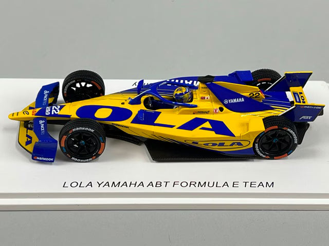 1:43 Spark S6785 Lola Yamaha ABT Formula E Team #22 Z. Maloney