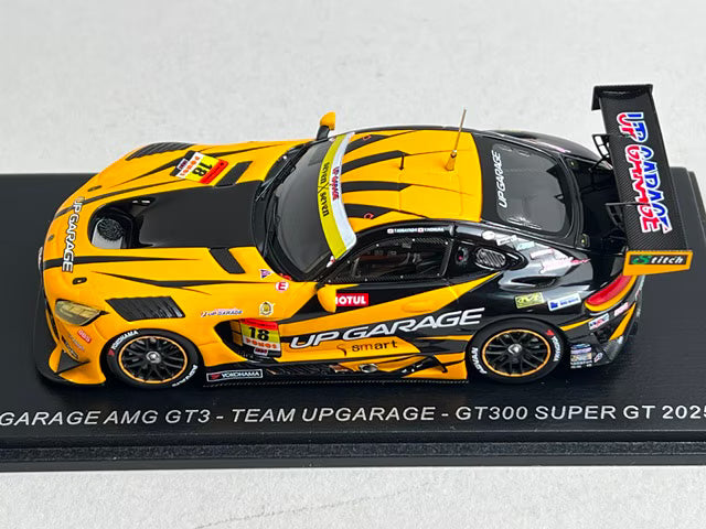 1:43 Spark 43SGT25018 Up Garage AMG GT3 GT300 Super GT 2025 #18 Takashi Kobayashi / Hayato Nomura