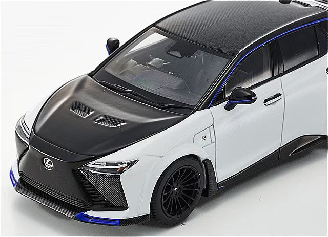 [ Pre-order ] KS03945H2 KYOSHO 1:43 Lexus RZ600e “F SPORT Performance” Black & HAKUGIN II (Silver II)