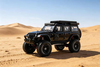 [ Pre-order ] KS-102-649 GCD Gaincorp Products 1:64 Jeep Wrangler Black (LHD)