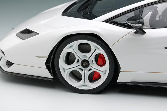 [ Pre-order ] EML207A Make Up EIDOLON 1:18 Lamborghini Countach LPI 800-4 (Wing Up) White