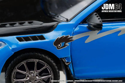 [ Pre-order ] HJDM005B-30 JDM64 1:64 Honda Civic Type R (FL5) MUGEN Group.B (2025) Racing Blue Pearl