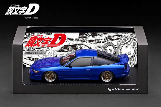 [ Pre-order ] IG4069 ignition model 1:18 Nissan Initial D Nissan Sileighty Blue