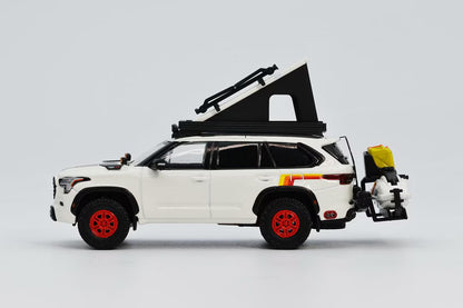 KS-068-440 GCD GainCorp Products 1:64 Toyota Sequoia TRD PRO Off-White (LHD)