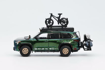 [ Pre-order ] KS-068-441 GCD GainCorp Products 1:64 Toyota Sequoia TRD PRO Chameleon Green (LHD)