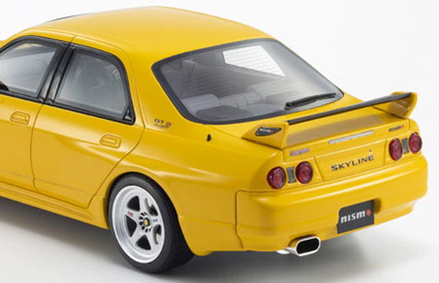 [ Pre-order ] KSR18071Y KYOSHO 1:18 Nissan Skyline GT-R Autech Version Tuned by NISMO (Yellow) samurai Series