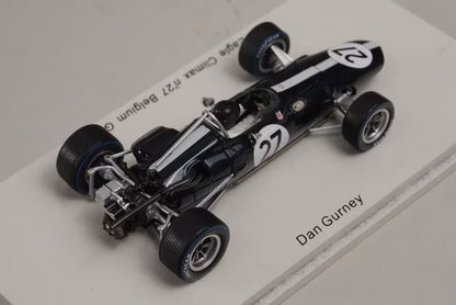 1:43 Spark S1665 Eagle Climax F1 Belgium GP 1966 #27 D. Gurney