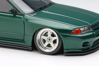 [ Pre-order ] EM830 Make Up EIDOLON 1:43 Garage Active Skyline GT-R Wide Body Carbon-R No.9