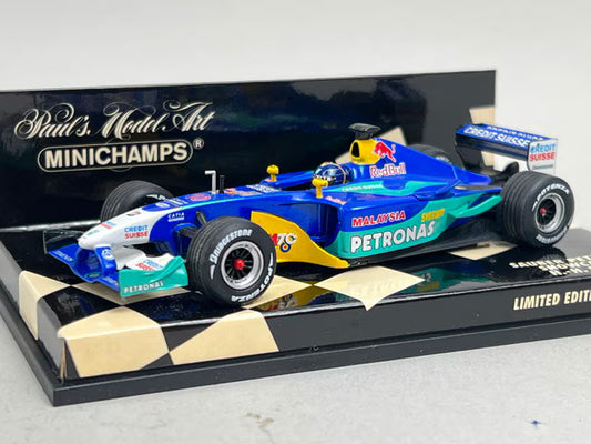 1:43 MINICHAMPS 400030080 Sauber Petronas Show Car 2003 H.-H. Frentzen #10