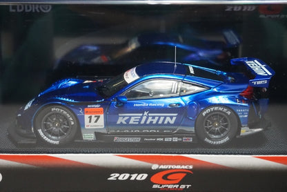 1:43 EBBRO 44330 Honda KEIHIN HSV-010 Super GT 2010 #17