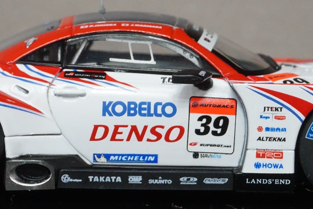 1:43 EBBRO 44739 DENSO KOBELCO SC430 Super GT500 2012 #39 model car