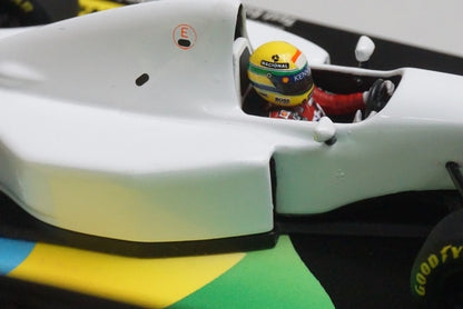 1:43 MINICHAMPS 540934399 McLaren Lamborghini MP4-8B A.Senna Test Car Estoril 1993 ASC No.23