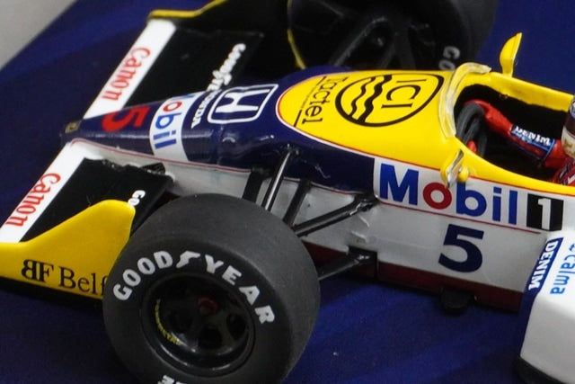 1:43 MINICHAMPS 400870005 Williams Honda FW11B N.Mansell 1987 #5