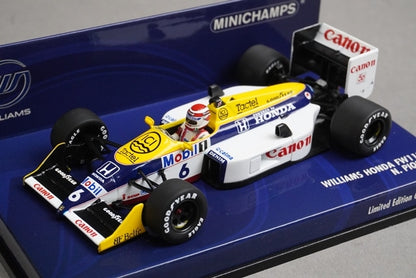 1:43 MINICHAMPS 400870006 Williams Honda FW11B N.Piquet 1987 #6