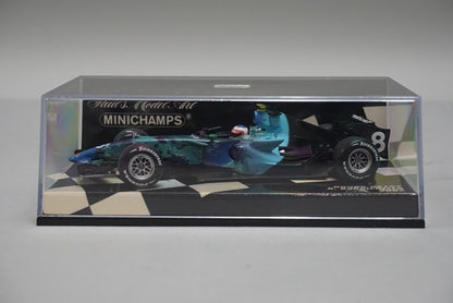 1:43 MINICHAMPS 400070008 Honda RA107 2007 #8 R. Barrichello Earth Specification