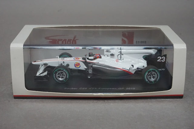 1:43 SPARK S3005 Sauber C29 European GP 2010 #23 Kamui Kobayashi