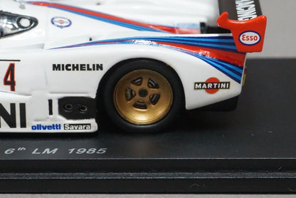 1:43 SPARK S0656 Lancia LC2 Le Mans 6th 1985 MARTINI #4