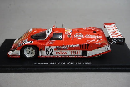 1:43 SPARK S1917 Porsche 962 CK6 LM Le Mans 1992 #52