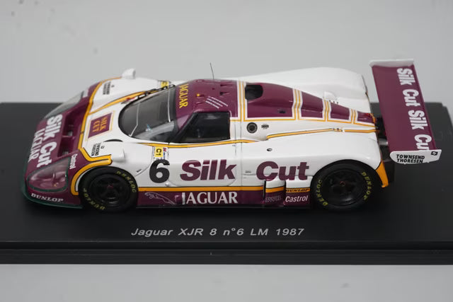 1:43 Spark S0760 Jaguar XJR8 Le Mans 1987 #6 Silk Cut Specification