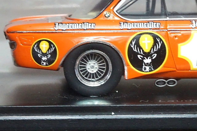 1:43 SPARK SG004 BMW 3.0 CSL 24h Nurburgring Winner 1973 #29 Jagermeister