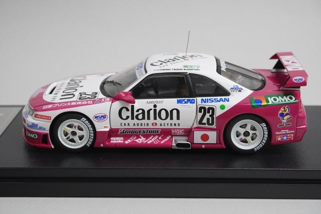 1:43 HPI 8154 Nissan NISMO GT-R Le Mans 1995 #23 Clarion model car