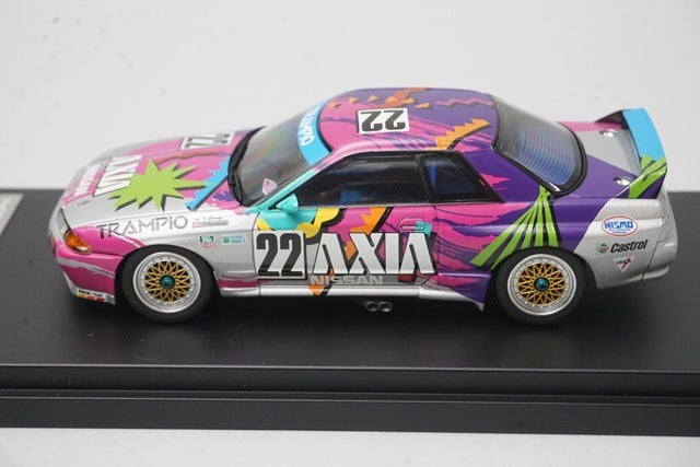 1:43 HPI 8021 Nissan AXIA Skyline JTC 1992 #22 AXIA model car