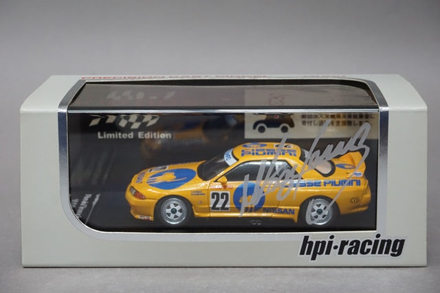 1:43 HPI 8121 Piumini TRAMPIO Skyline JTC 1990 #22 KIDBOX