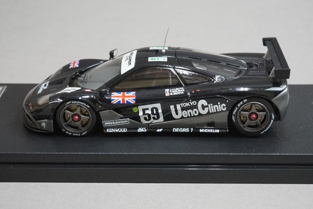 1:43 HPI 8257 McLaren F1 GTR Le Mans Winner 1995#59 Ueno Clinic model car